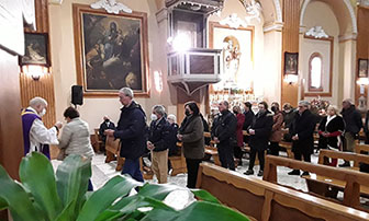 foto della Messa del Pensionato