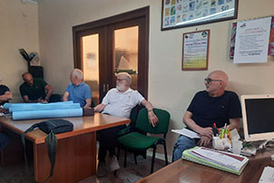 foto assemblea dei presidenti associazioni Anteas casertane