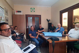 foto assemblea dei presidenti associazioni Anteas casertane