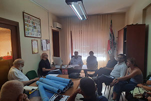 foto assemblea dei presidenti associazioni Anteas casertane