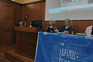 foto della partecipazione all'evento sul progetto Ersmus+