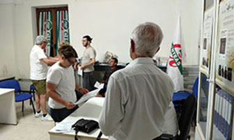 foto momenti delle prove di scena