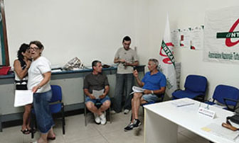 foto momenti delle prove di scena
