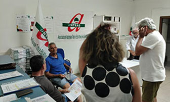 foto momenti delle prove di scena