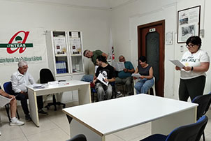 foto momenti delle prove di scena