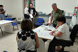foto momenti delle prove di scena