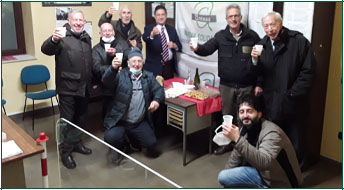 Foto del direttivo dell'Anteas Progreditur di Marcianise