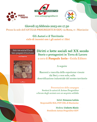 locandina del primo incontro del ciclo sulla cultura
